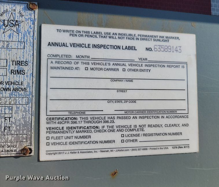 image for item DP3505 2009 SmithCo S3-43-34 side dump trailer