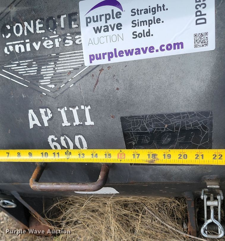 image for item DP3514 2013 Coneqtec universal AR600 skid steer cold planer