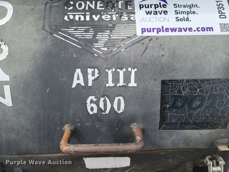 image for item DP3514 2013 Coneqtec universal AR600 skid steer cold planer