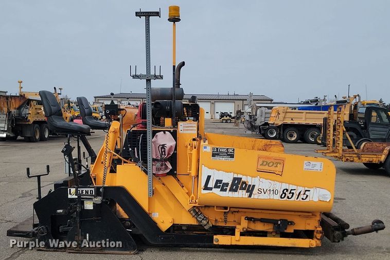 image for item DP3516 2007 LeeBoy L8515 RE paver