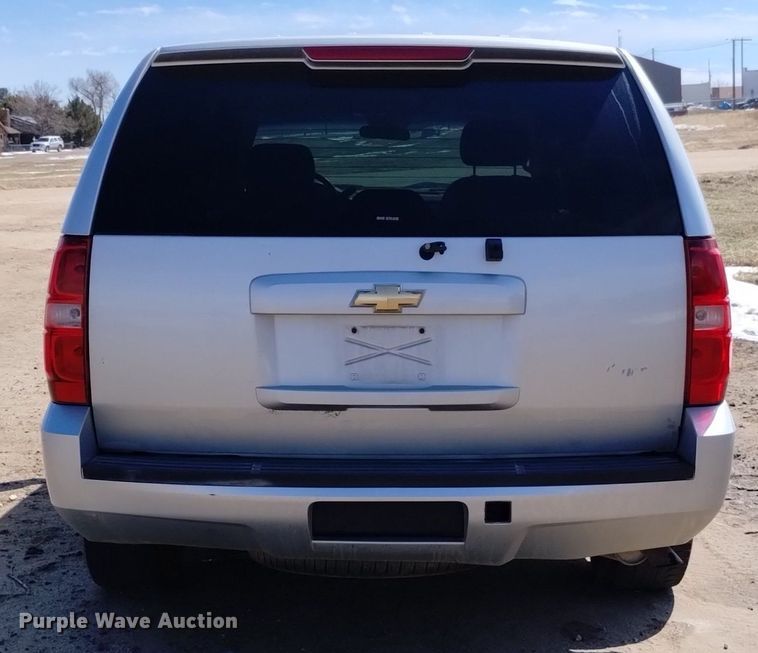 image for item DQ6035 2011 Chevrolet Tahoe Police  SUV