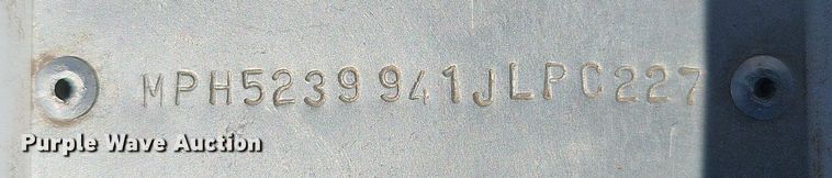 image for item DQ8703 1999 M.P.H. Industries TRL990523 radar trailer