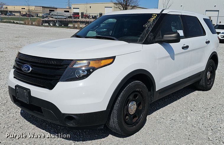 image for item DQ8709 2015 Ford Explorer Police Interceptor SUV