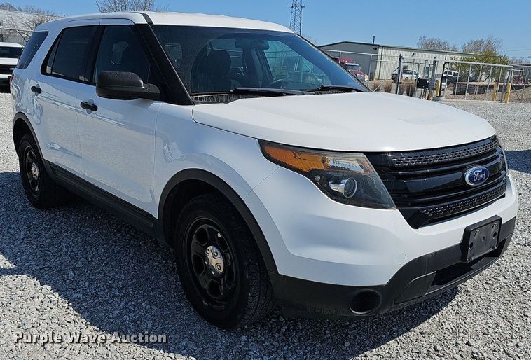 image for item DQ8709 2015 Ford Explorer Police Interceptor SUV