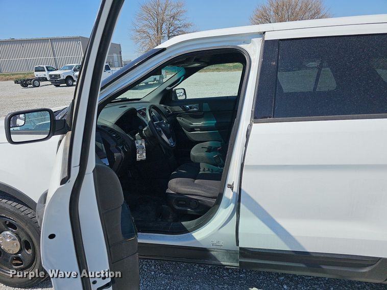 image for item DQ8709 2015 Ford Explorer Police Interceptor SUV