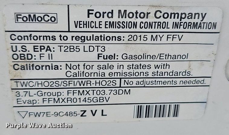 image for item DQ8709 2015 Ford Explorer Police Interceptor SUV