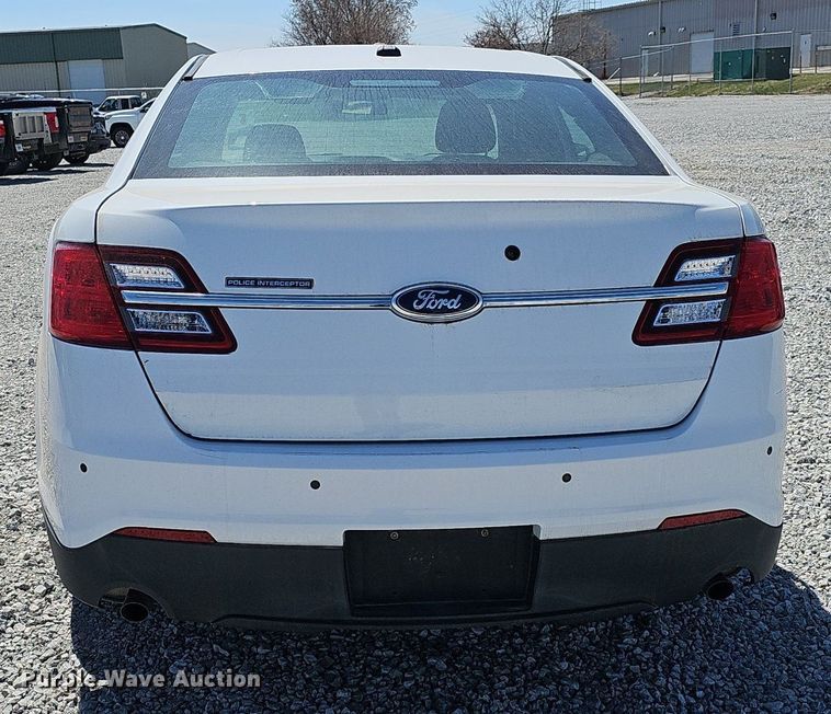 image for item DQ8711 2015 Ford Taurus Police Interceptor 