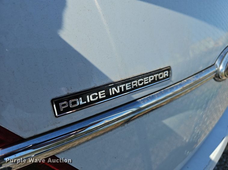 image for item DQ8711 2015 Ford Taurus Police Interceptor 