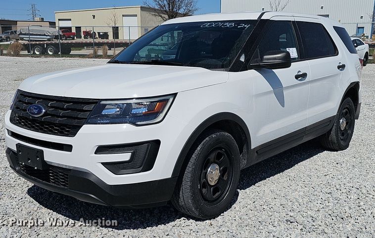 image for item DQ8712 2017 Ford Explorer Police Interceptor SUV