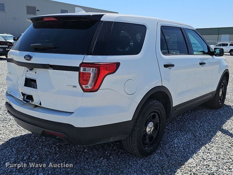 image for item DQ8712 2017 Ford Explorer Police Interceptor SUV