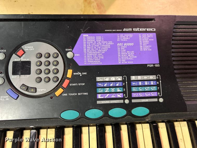 image for item EG0256 Yamaha AWM keyboard