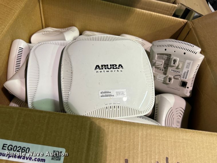 image for item EG0260 Approximately (70) Aruba Networks AP-105 Indoor Wi-Fi access points