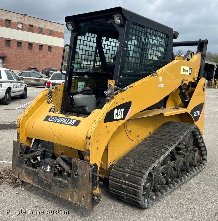 image for item EG0293 2010 Caterpillar 257B Series II tracked skid steer loader