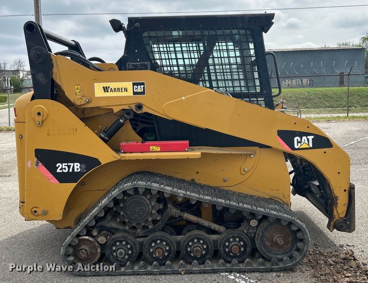 image for item EG0293 2010 Caterpillar 257B Series II tracked skid steer loader