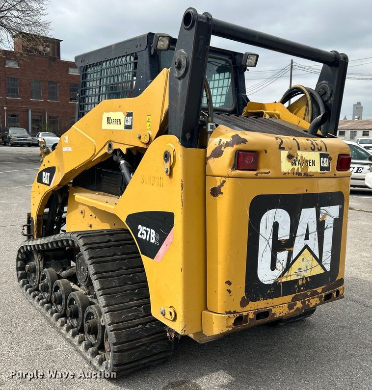 image for item EG0293 2010 Caterpillar 257B Series II tracked skid steer loader