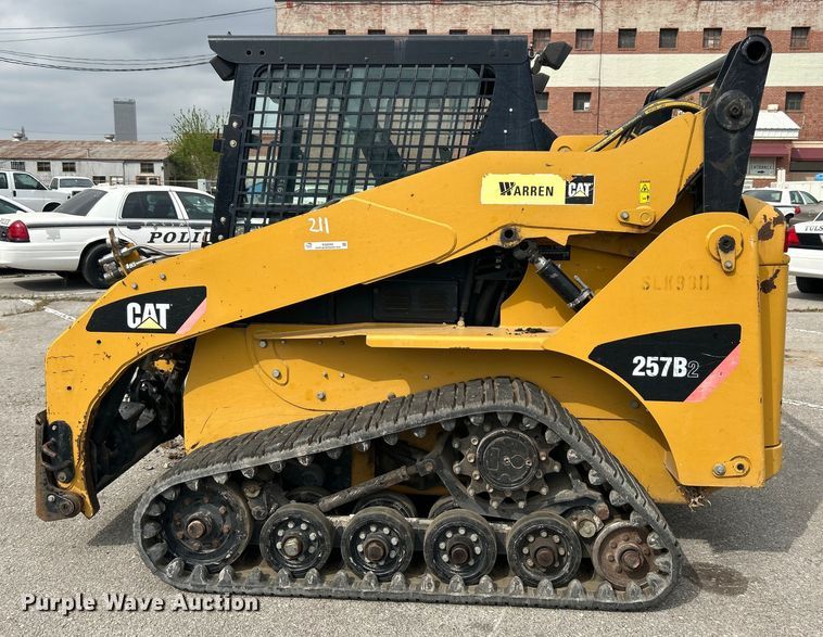 image for item EG0293 2010 Caterpillar 257B Series II tracked skid steer loader