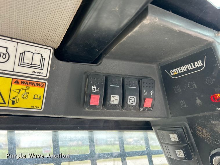 image for item EG0293 2010 Caterpillar 257B Series II tracked skid steer loader