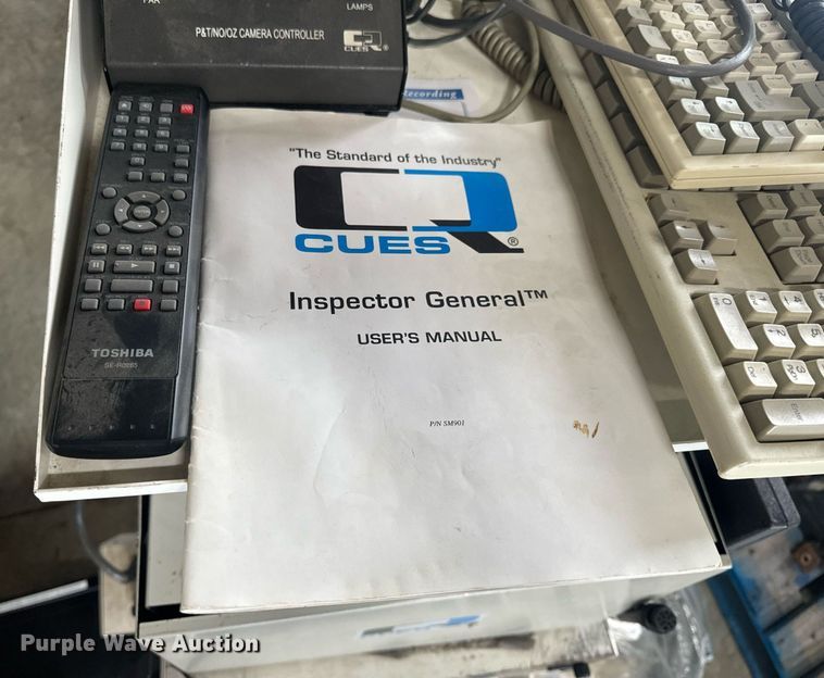 image for item EH6616 Cues Inspector General sewer drain cameras