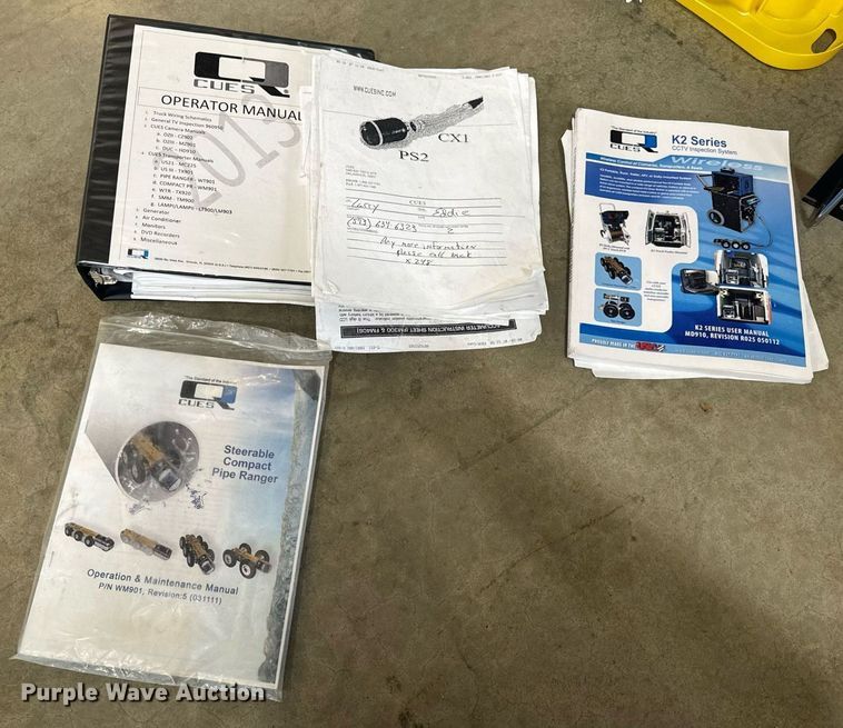 image for item EH6616 Cues Inspector General sewer drain cameras