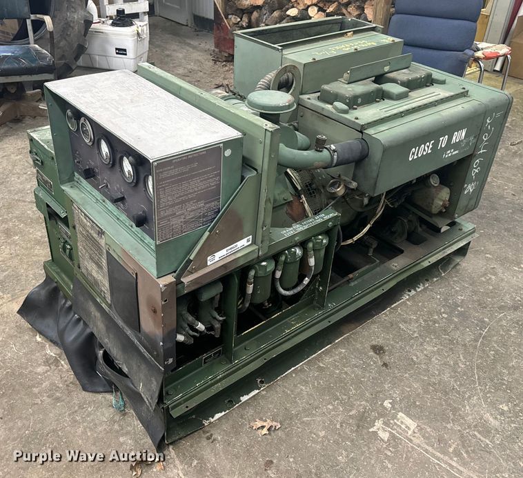 image for item EH6620 1986 Libby Welding Co. Inc. MEP003A generator set