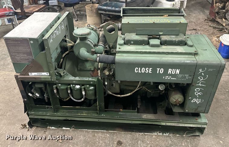 image for item EH6620 1986 Libby Welding Co. Inc. MEP003A generator set