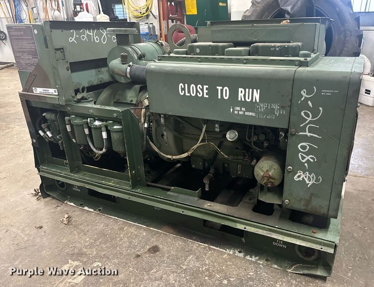 image for item EH6620 1986 Libby Welding Co. Inc. MEP003A generator set