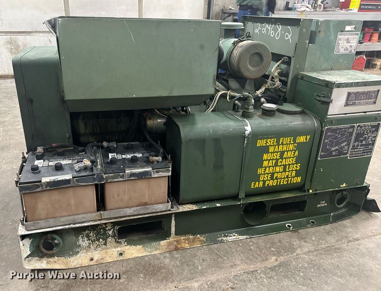 image for item EH6620 1986 Libby Welding Co. Inc. MEP003A generator set