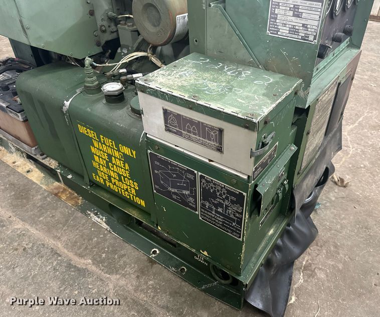 image for item EH6620 1986 Libby Welding Co. Inc. MEP003A generator set