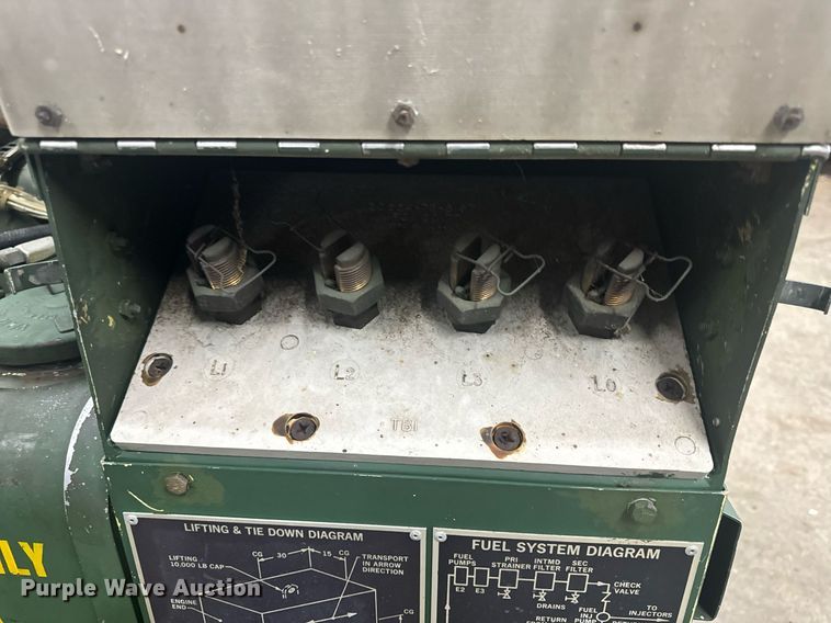 image for item EH6620 1986 Libby Welding Co. Inc. MEP003A generator set