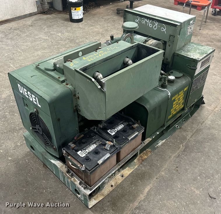 image for item EH6620 1986 Libby Welding Co. Inc. MEP003A generator set