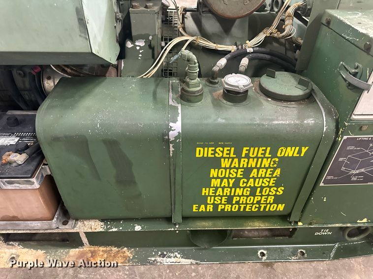 image for item EH6620 1986 Libby Welding Co. Inc. MEP003A generator set