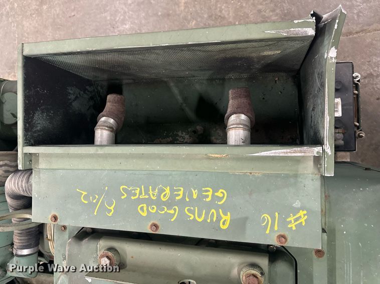 image for item EH6620 1986 Libby Welding Co. Inc. MEP003A generator set