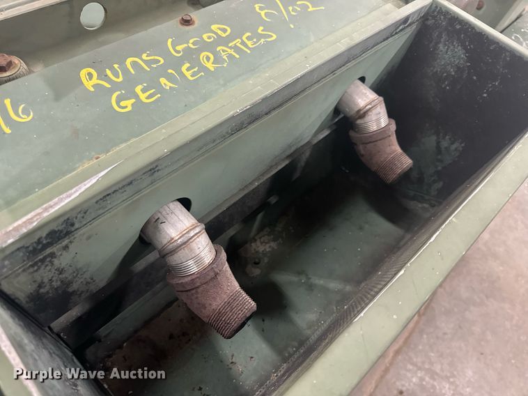 image for item EH6620 1986 Libby Welding Co. Inc. MEP003A generator set