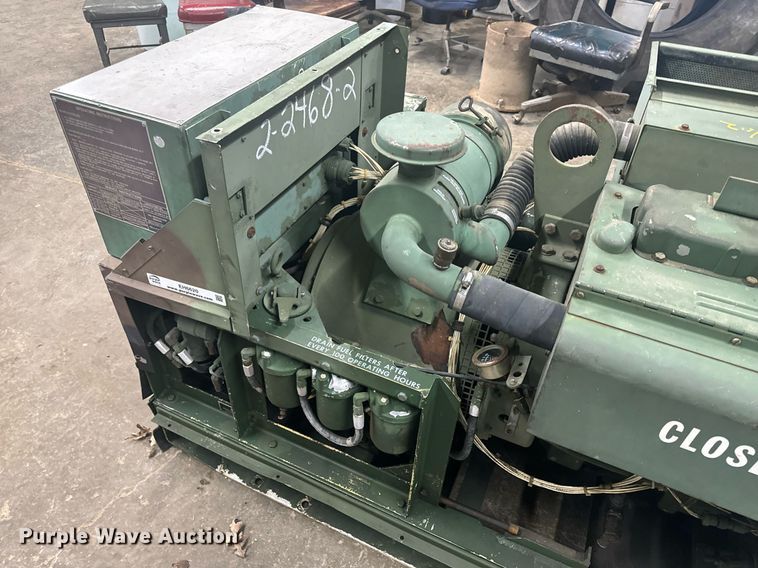 image for item EH6620 1986 Libby Welding Co. Inc. MEP003A generator set