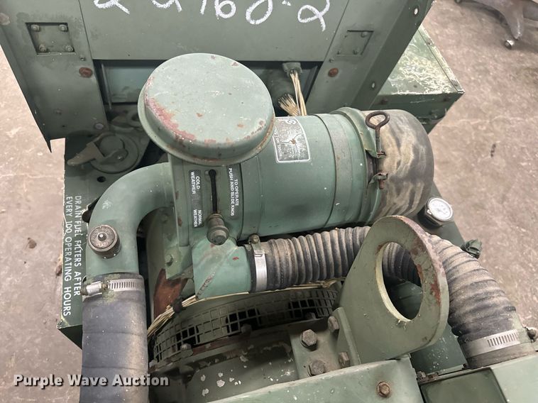 image for item EH6620 1986 Libby Welding Co. Inc. MEP003A generator set