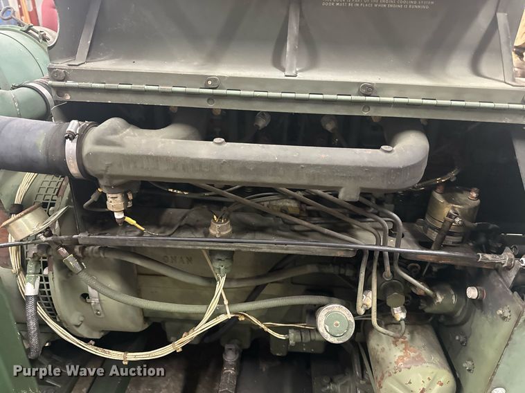 image for item EH6620 1986 Libby Welding Co. Inc. MEP003A generator set