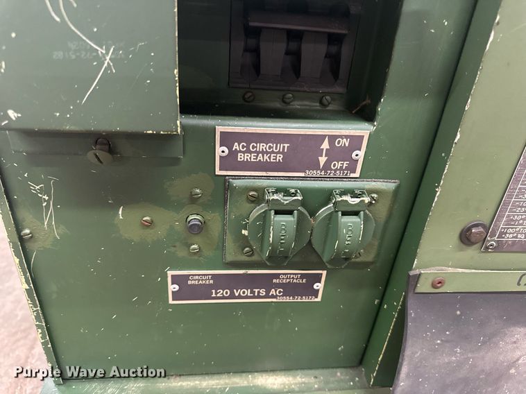 image for item EH6620 1986 Libby Welding Co. Inc. MEP003A generator set