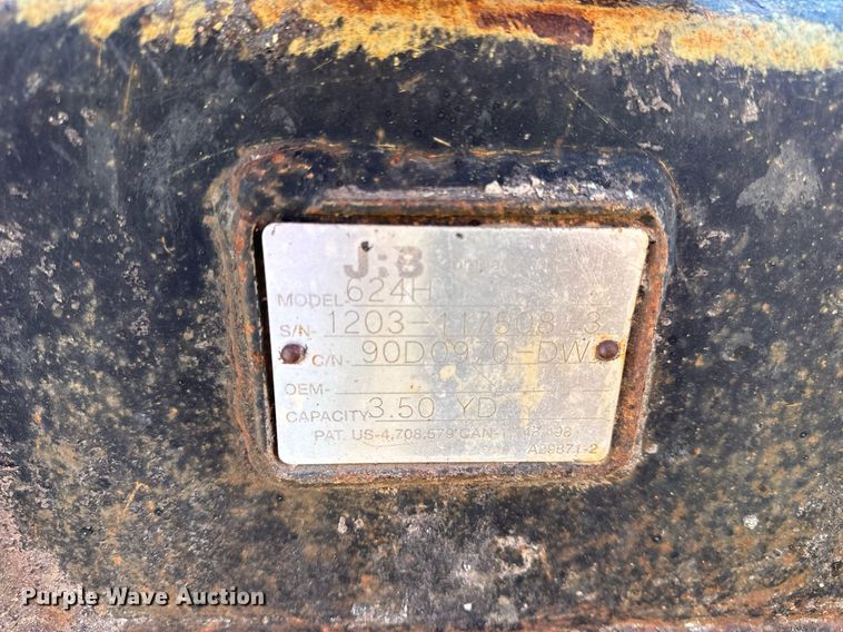 image for item EH6640 2003 John Deere 624H wheel loader