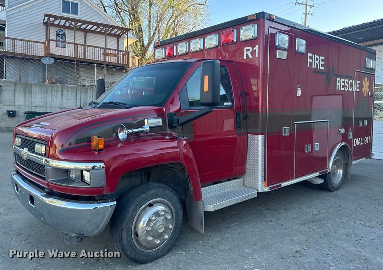 image for item EH6647 2008 Chevrolet C4500 ambulance