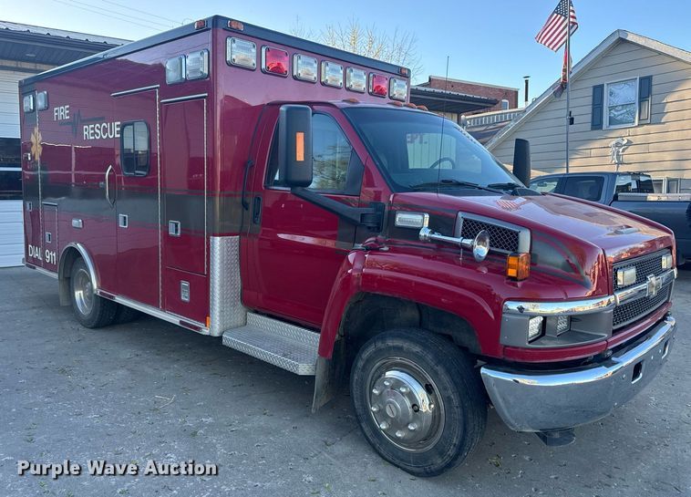 image for item EH6647 2008 Chevrolet C4500 ambulance