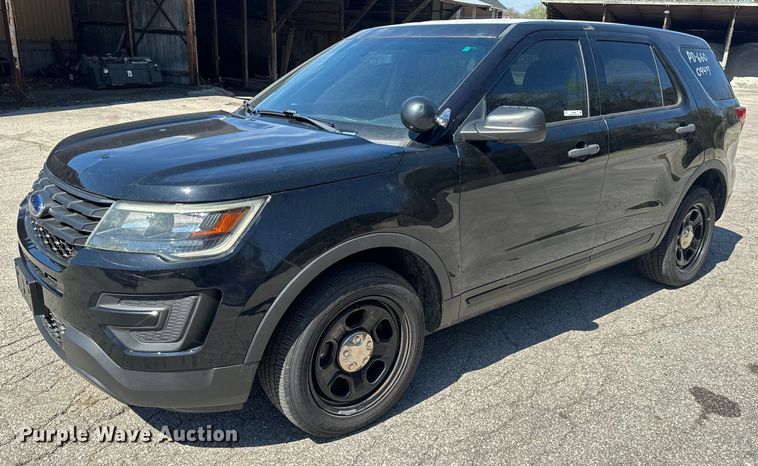 image for item EH6655 2016 Ford Explorer Police Interceptor  SUV