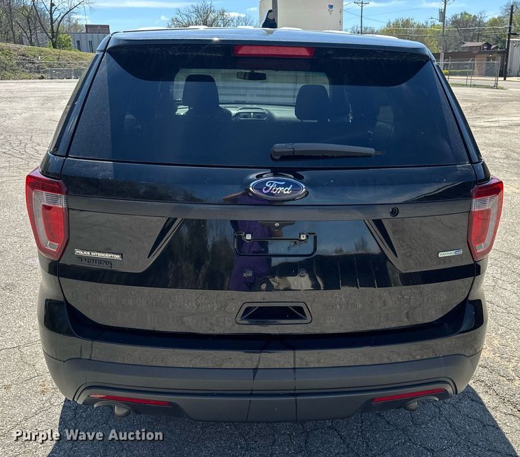 image for item EH6655 2016 Ford Explorer Police Interceptor  SUV