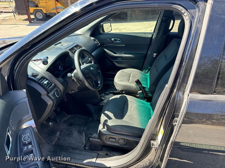 image for item EH6655 2016 Ford Explorer Police Interceptor  SUV