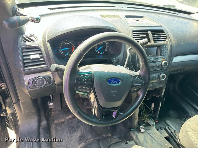 image for item EH6655 2016 Ford Explorer Police Interceptor  SUV