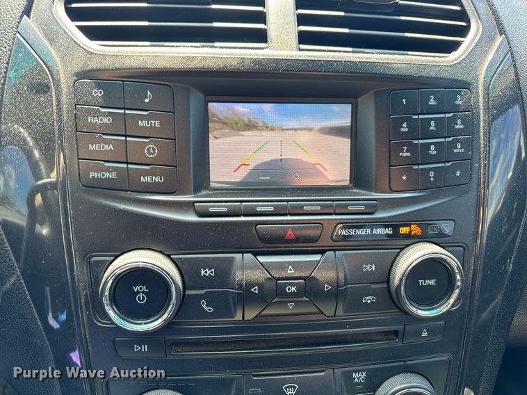 image for item EH6655 2016 Ford Explorer Police Interceptor  SUV