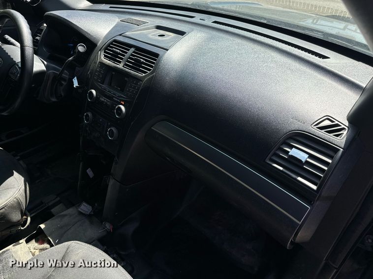 image for item EH6655 2016 Ford Explorer Police Interceptor  SUV