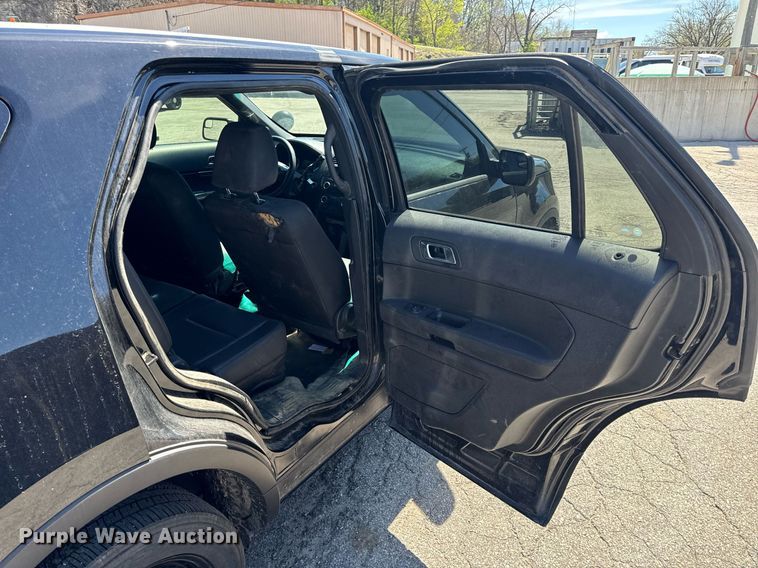 image for item EH6655 2016 Ford Explorer Police Interceptor  SUV
