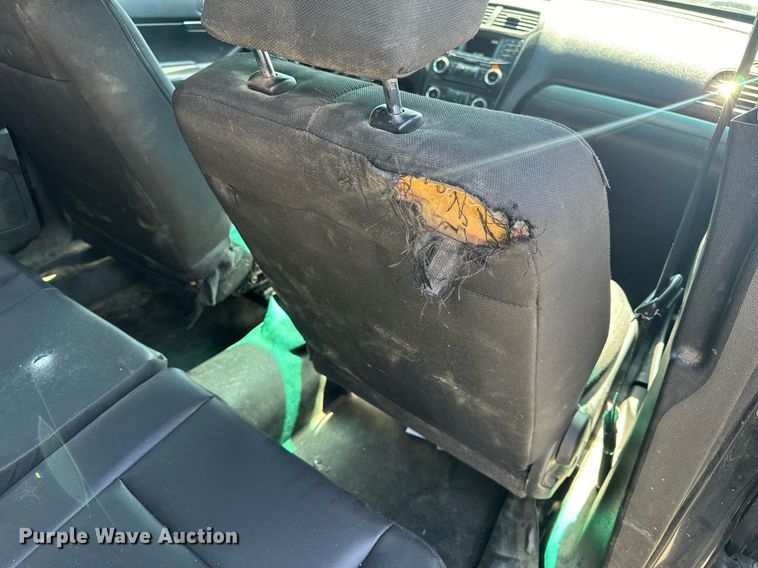 image for item EH6655 2016 Ford Explorer Police Interceptor  SUV