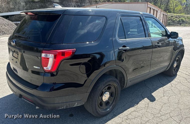 image for item EH6656 2018 Ford Explorer Police Interceptor SUV