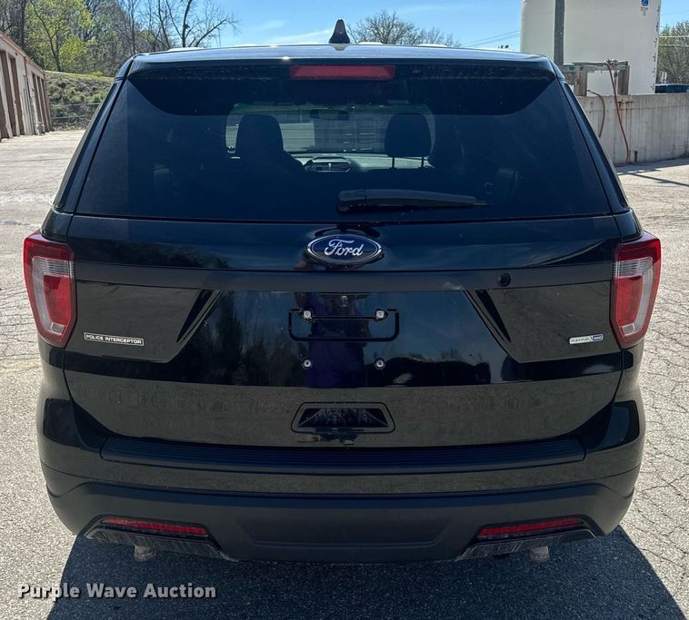 image for item EH6656 2018 Ford Explorer Police Interceptor SUV